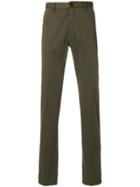 Z Zegna Straight Leg Trousers - Green