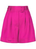 Styland High Waisted Culotte Shorts - Pink
