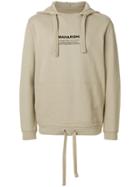 Maharishi Miltype Embroidred Hoodie - Nude & Neutrals