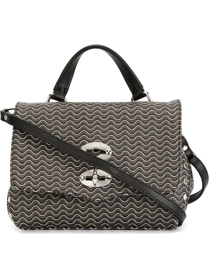 Zanellato Baby Postina Satchel, Women's, Black, Leather