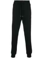 Dolce & Gabbana Embroidered Sweatpants - Black