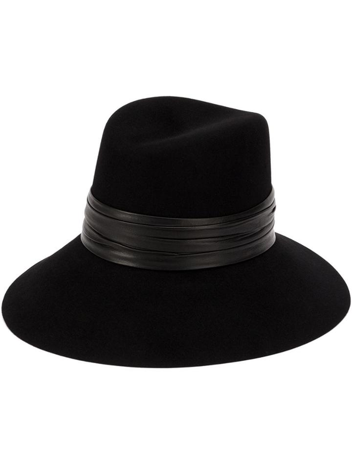 Saint Laurent Saint Laurent 5423913yb40 1000 Black Rabbit Fur