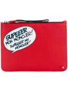 Moncler Comic Clutch - Red