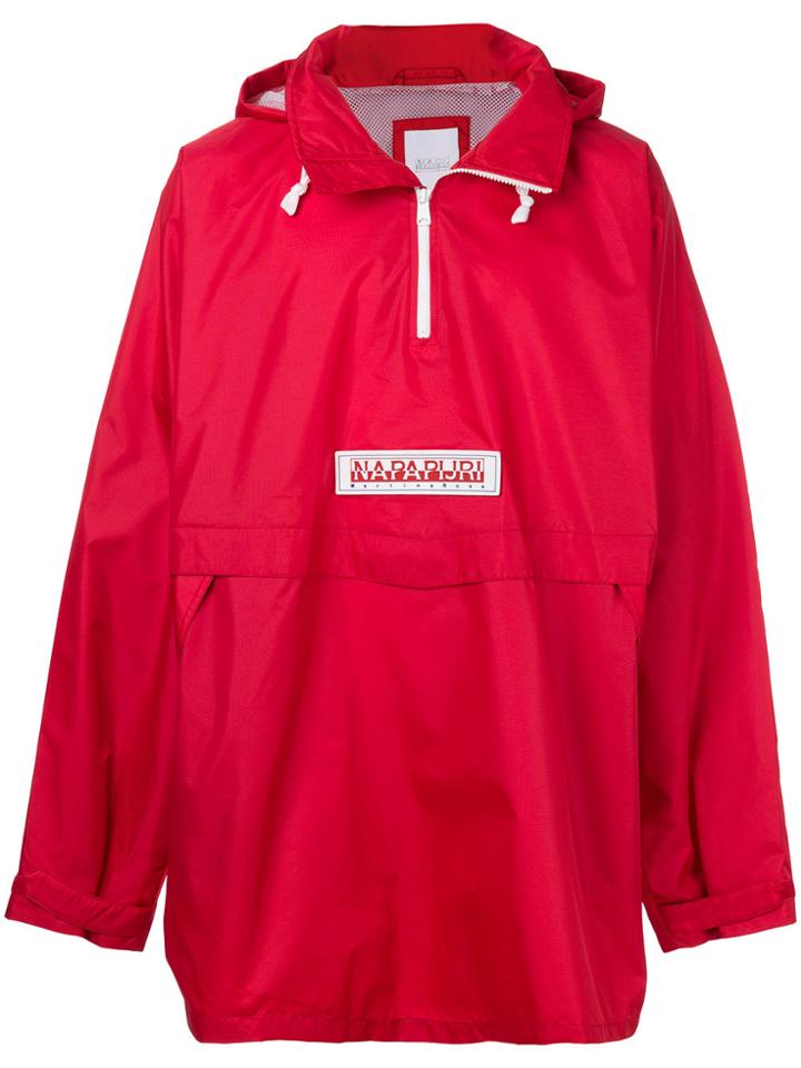 Napa By Martine Rose Logo Rain Jacket - Red