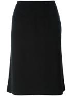 Giorgio Armani Vintage A-line Skirt - Black