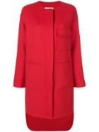 Pringle Of Scotland Single Breasted Coat - Red