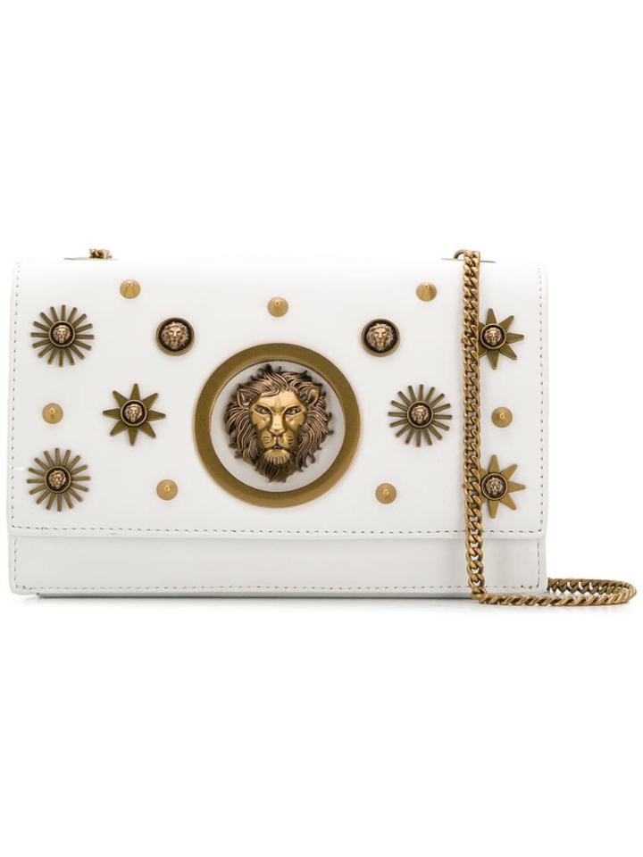 Versus Embellished Cross Body Bag - White