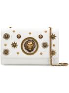 Versus Embellished Cross Body Bag - White