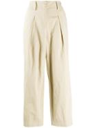 Forte Forte Stitched Waistband Trousers - Neutrals