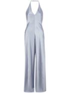 T By Alexander Wang Metallic Jumpsuit - Blue