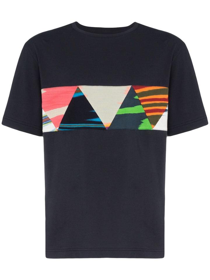 Missoni Geometric Print T-shirt - Blue
