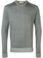 Entre Amis Round Neck Sweater - Grey