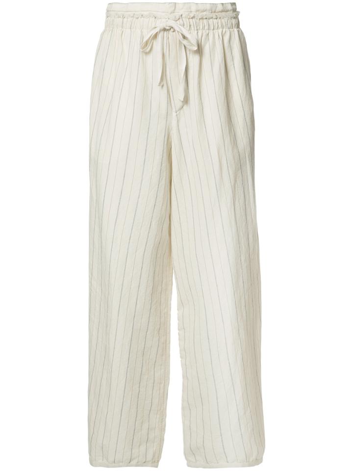 Loewe Loose Fit Trousers - Nude & Neutrals