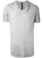 Tom Rebl - Classic T-shirt - Men - Cotton - S, Grey, Cotton