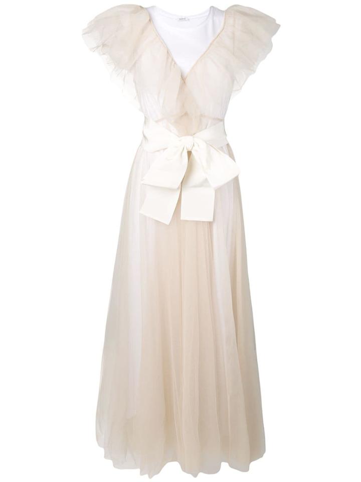 P.a.r.o.s.h. Nylla Dress - Neutrals