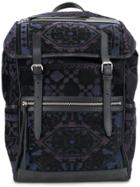 Etro Carpet Jacquard Backpack - Black