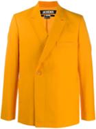 Jacquemus La Veste Moulin Double-breasted Blazer - Orange