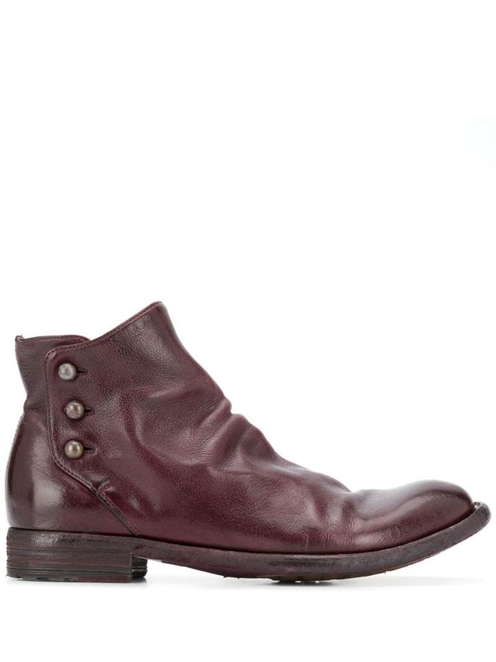 Officine Creative Lexicon Boots - Red