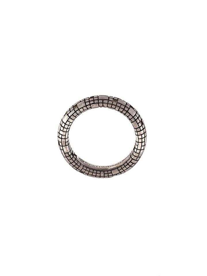 John Brevard 'torus' Round Silver Ring, Women's, Size: 7, Metallic