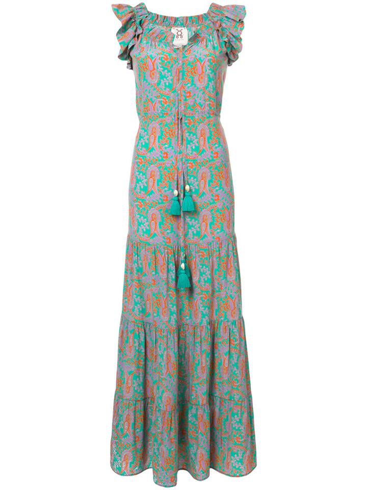 Figue Gianna Paisley-print Maxi Dress - Multicolour