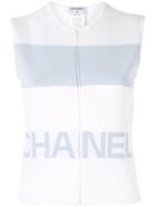 Chanel Pre-owned Sleeveless Tops - White