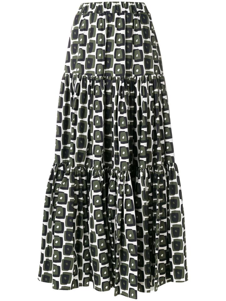La Doublej Minimale Full Skirt - Green