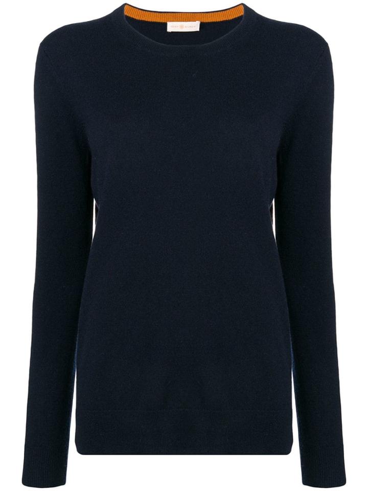 Tory Burch Bella Cashmere Jumper - Blue