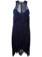 Galvan - Feria Dress - Women - Silk - M, Women's, Blue, Silk
