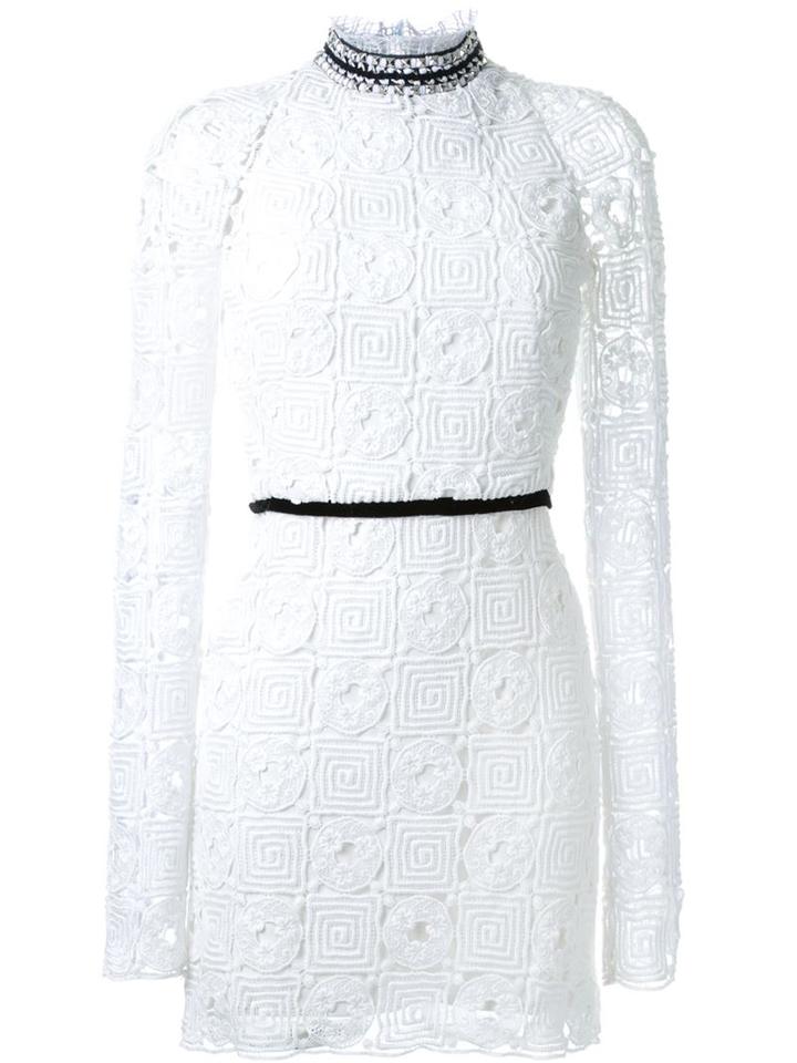 Manning Cartell 'square Limits' Mini Dress, Women's, Size: 6, White, Polyester
