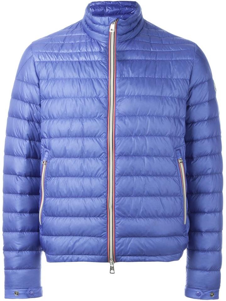 Moncler 'grange' Padded Jacket, Men's, Size: 5, Blue, Polyamide/feather Down