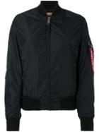 Alpha Industries - Bomber Jacket - Women - Nylon/polyester - S, Women's, Black, Nylon/polyester