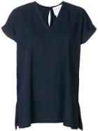 Stephan Schneider Short-sleeve Flared Top - Black
