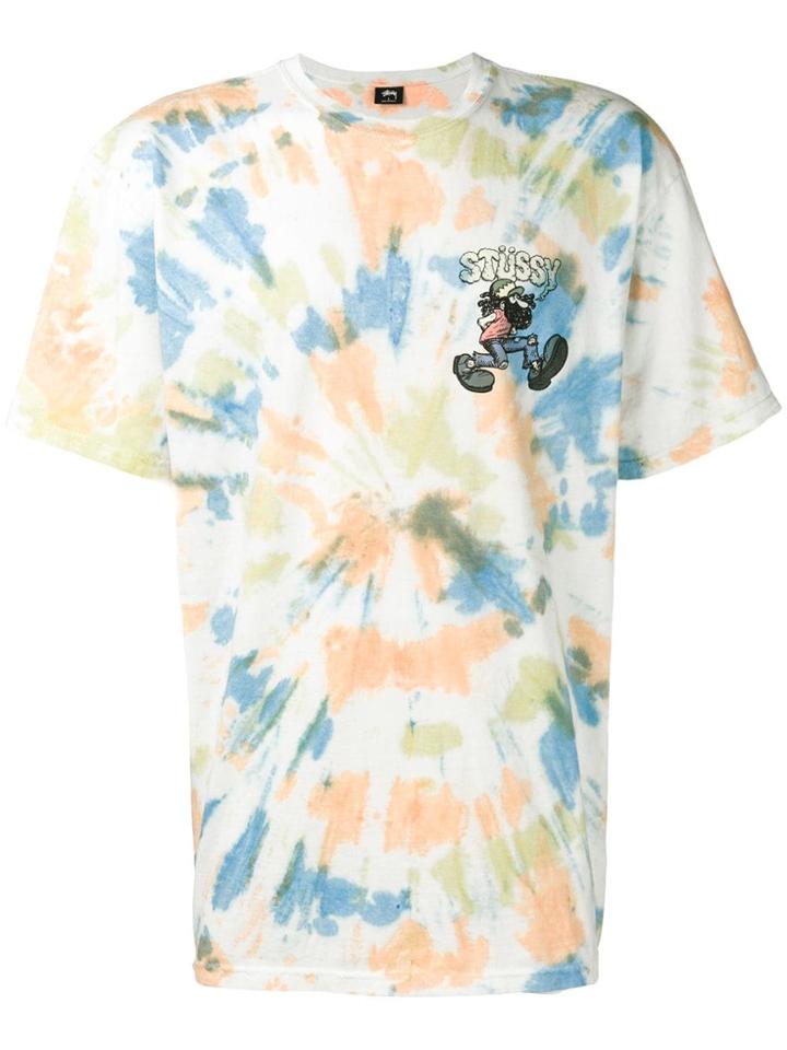 Stussy Tie-dye Style T-shirt - Neutrals