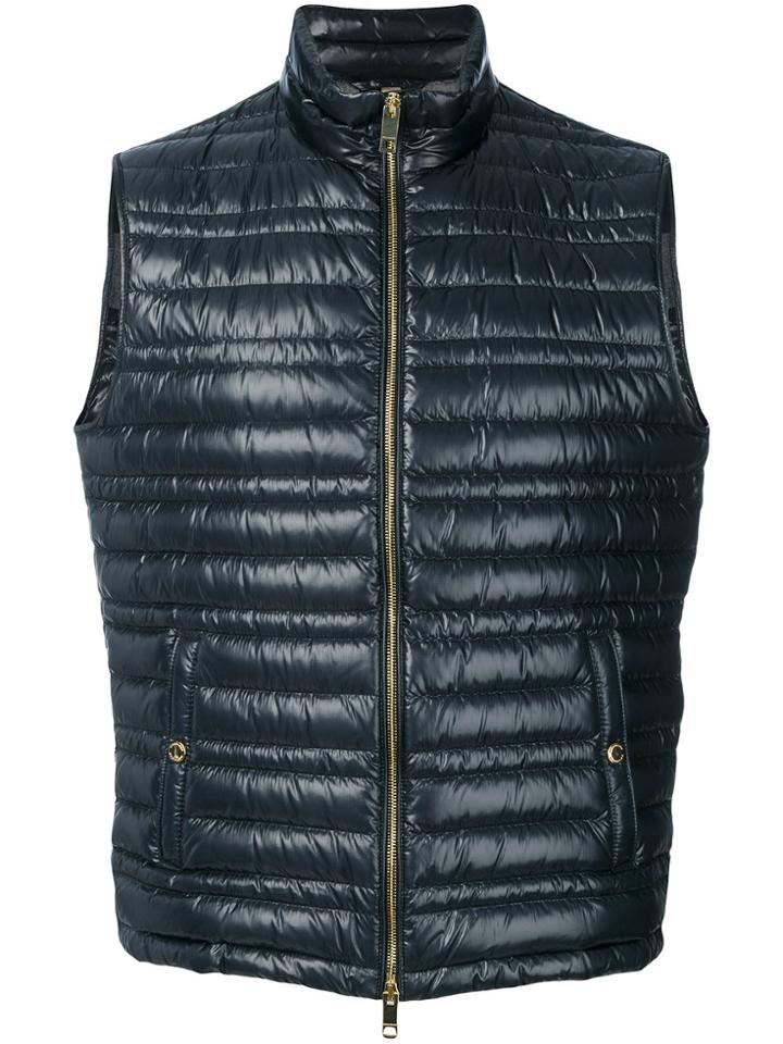 Burberry Padded Gilet - Blue