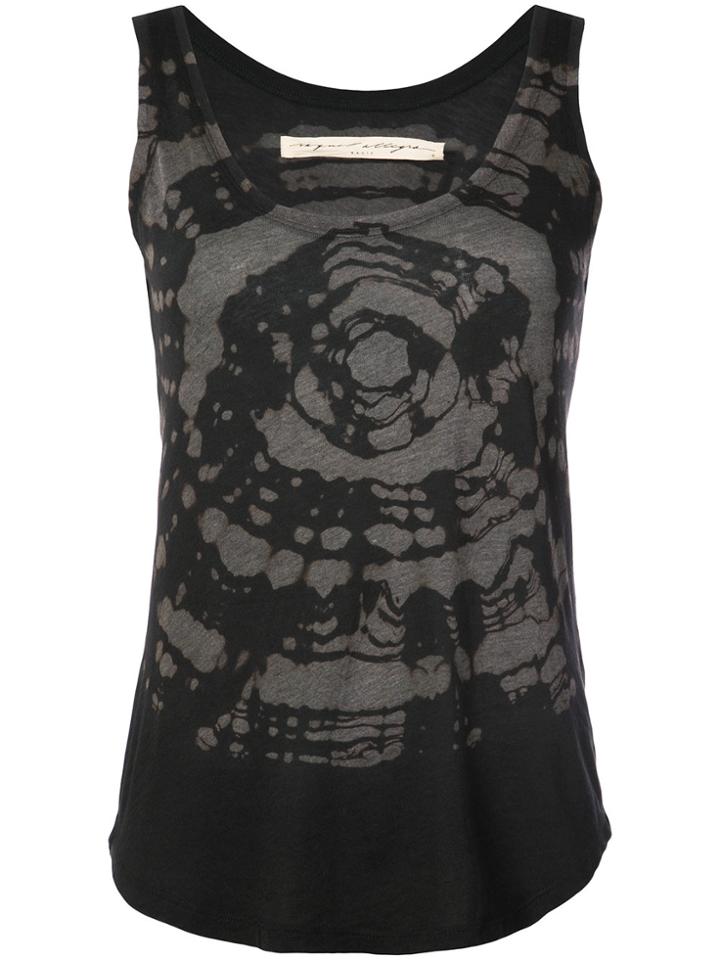 Raquel Allegra Tie Dye Vest Top - Nude & Neutrals