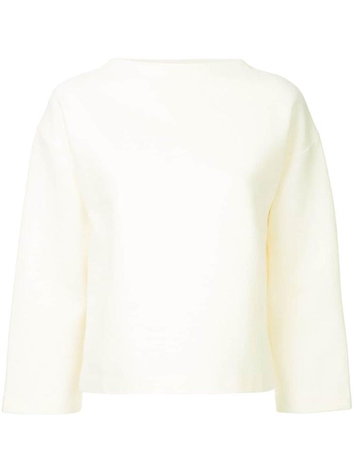 Ballsey Boxy Jumper - White