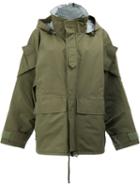 Junya Watanabe Comme Des Garçons Back Spikes Coat, Women's, Size: Small, Green, Nylon