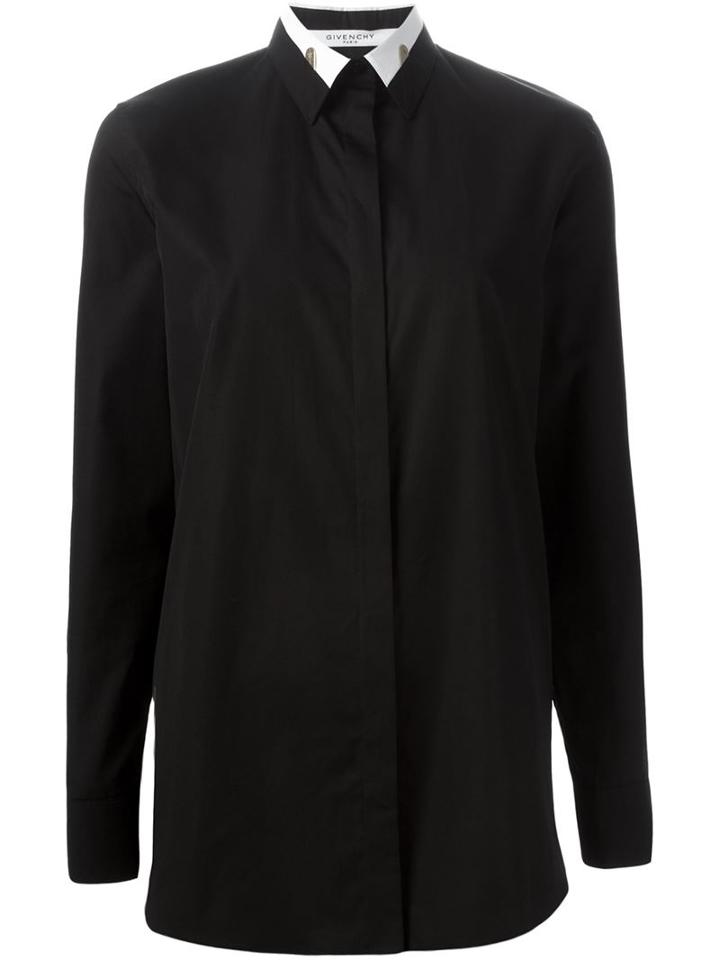 Givenchy Collar Stiffener Detail Shirt