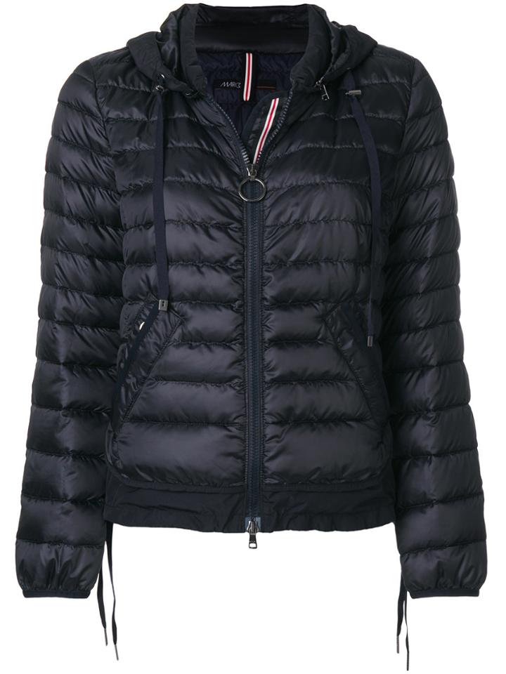 Marc Cain Padded Zipped Jacket - Black