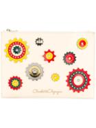 Charlotte Olympia Patches Zipped Clutch