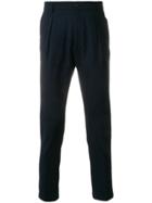 Department 5 Tailored Fitted Trousers - Blue