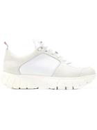 Thom Browne Raised Tech Running Shoe - White