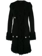 Andrea Bogosian Knit Midi Coat - Black