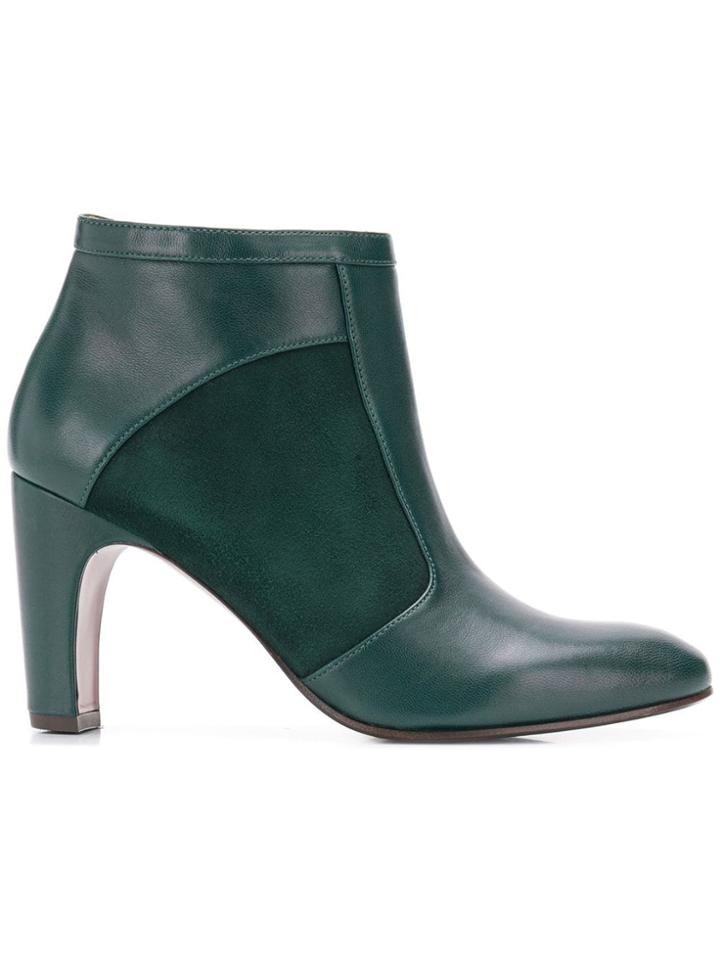 Chie Mihara High Heel Booties - Green