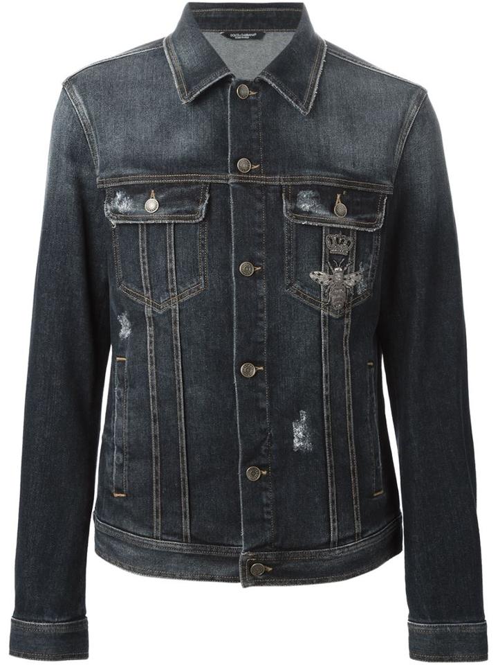 Dolce & Gabbana Faded Denim Jacket