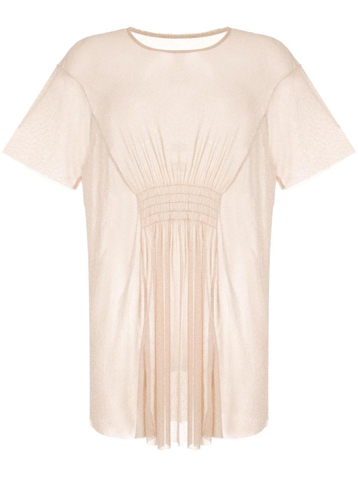 Alice Mccall Spell Sheer T-shirt - Neutrals