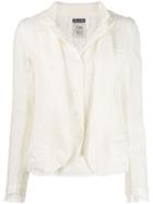 Kristensen Du Nord Layered Tailored Jacket - White