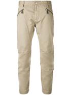 Dsquared2 - Icon Trousers - Women - Cotton/spandex/elastane - 44, Nude/neutrals, Cotton/spandex/elastane