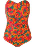 Roseanna - Tropical Print Swimsuit - Women - Polyamide/spandex/elastane - 40, Yellow/orange, Polyamide/spandex/elastane