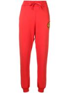 Vivienne Westwood Anglomania Contrast Logo Track Pants - Red